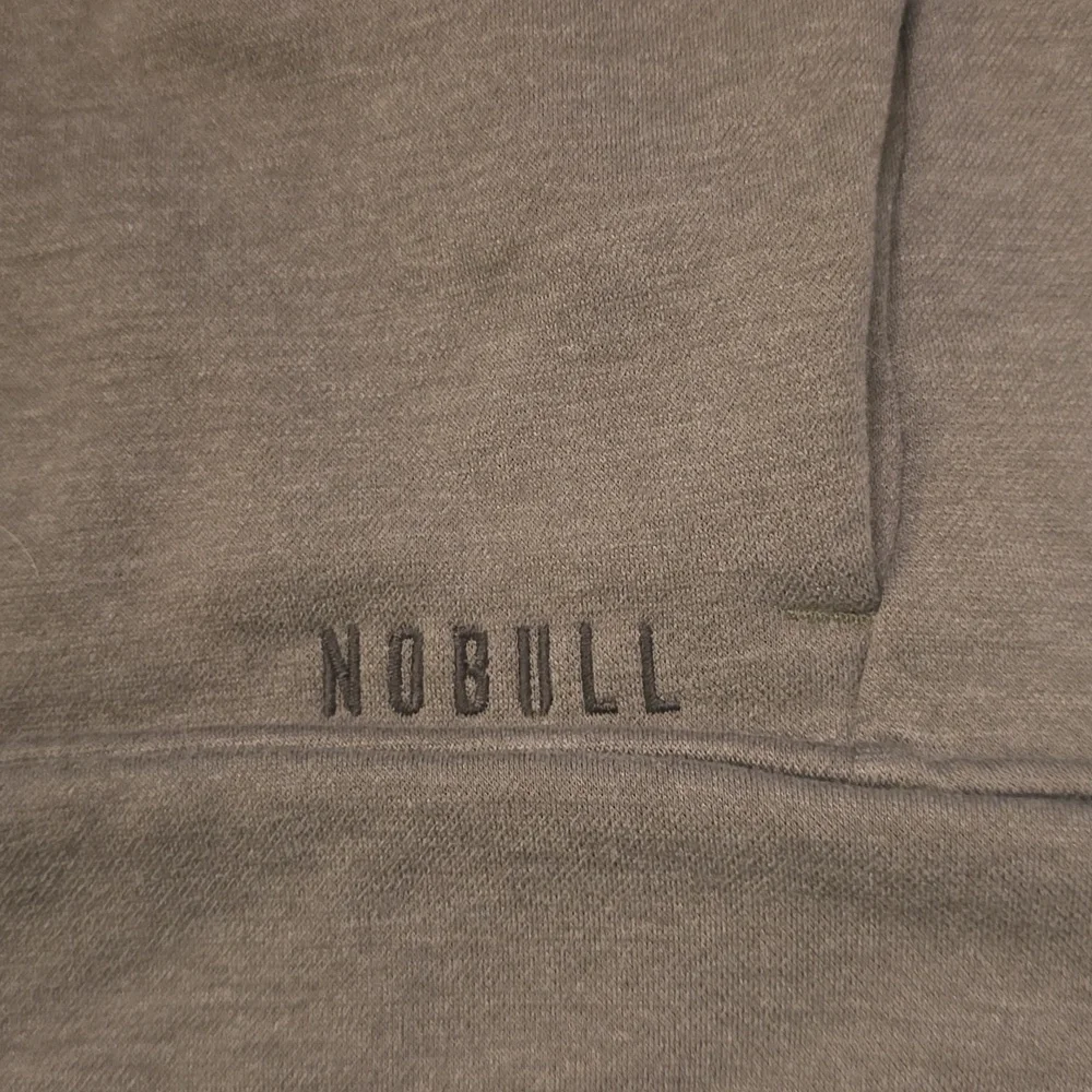 NOBULL Sleeveless Hoodie in Brow/Gray/Green Medium - Picture 2 of 7